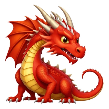 🐉+🔴. Más claro sticker