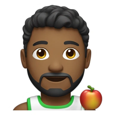 a personnal traininer with a pnnael Instagram sticker