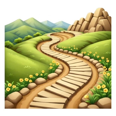 Hiking trail sticker
