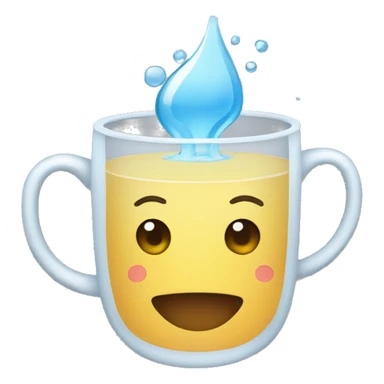 cup of water sticker