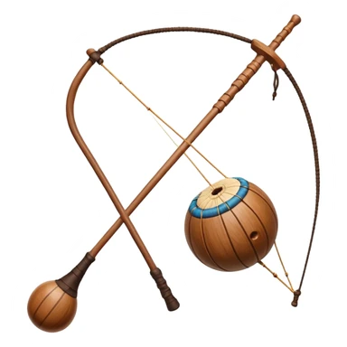 Faça um emoji de berimbau sticker