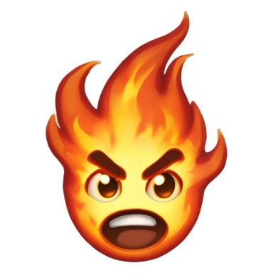 Blaze Inferno (Fire Elemental Flaming Fireball Character)

A fiery being made of swirling flames, Blaze Inferno has a core of molten lava and trails embers with every move, radiating intense heat and energy. sticker