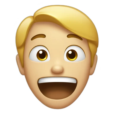 Laughing and crying and refusing sticker