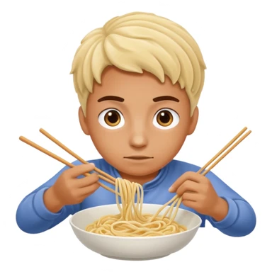 noodle making sticker