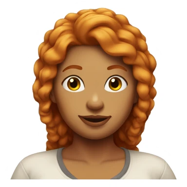 Thicc ginger woman sfw sticker