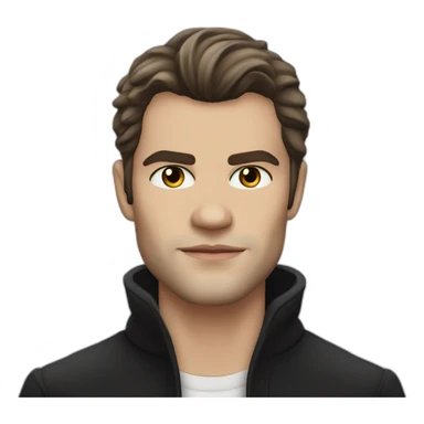 Elijah mikaelson realistic detailed sticker