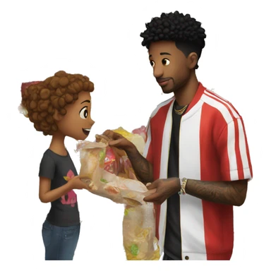 21 savage buying something  sticker