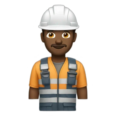 Offshore worker sticker