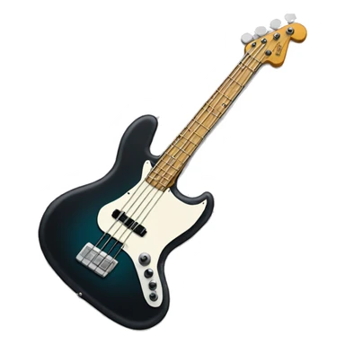 bass guitar sticker