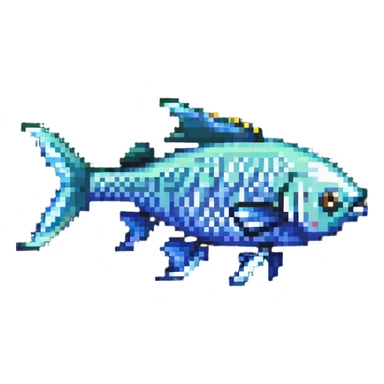 thin fish sticker
