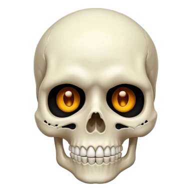 Skeleton face  surprise head blowing💀🤯 sticker