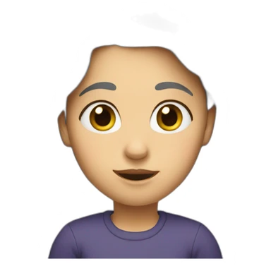 Enid from Wednesday sticker