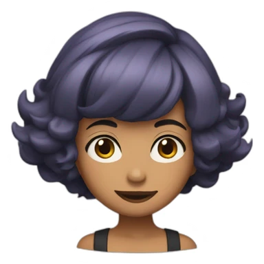Mavis vermillon sticker