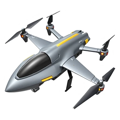 military interceptor drone sticker
