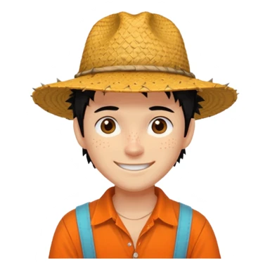 Ace from one piece sticker