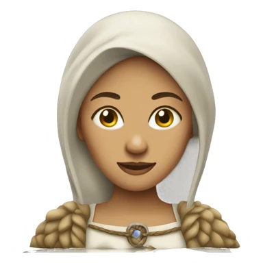 medieval woman rich sticker
