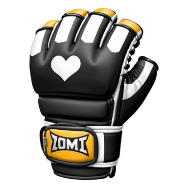 MMA glove sticker
