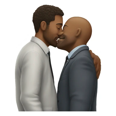 benson boone kissing a guy sticker