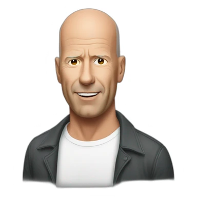 Bruce Willis sticker