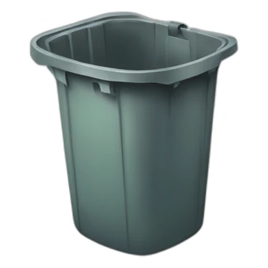 A man in the bin sticker