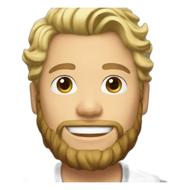 Blake shelton short blonde sticker