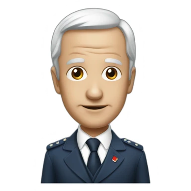 French président  sticker