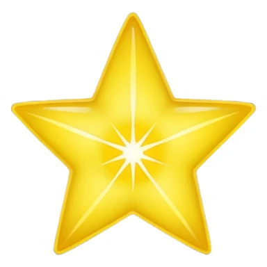 Half of a star sticker