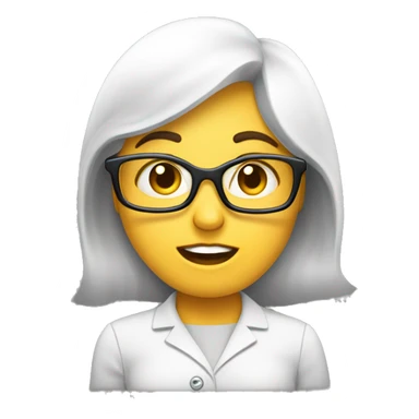 emojis about accounting and invoices and news as surprised women sticker
