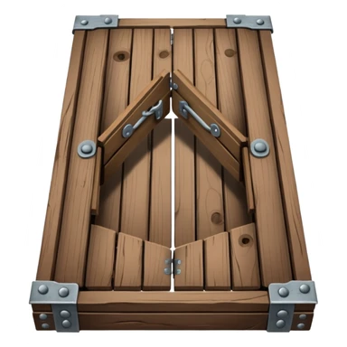 sealed trapdoor sticker