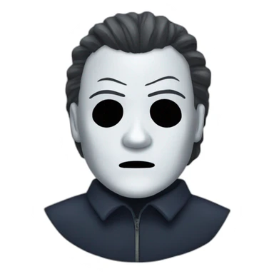 micheal myers sticker
