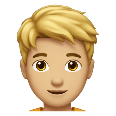 garçon brun sticker