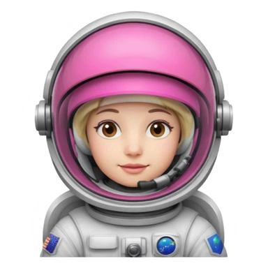 Astronauts with Pink Visors sticker