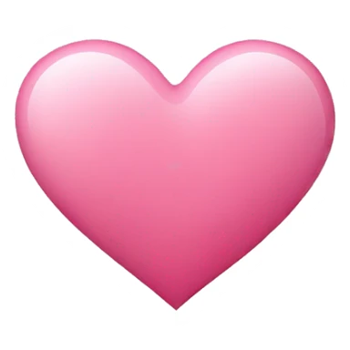Pink heart sticker