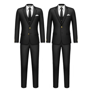 black shihakusho outfit sticker