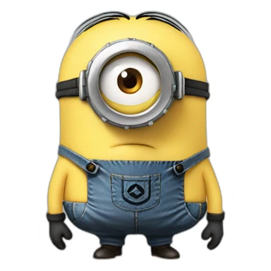minion cansado sticker