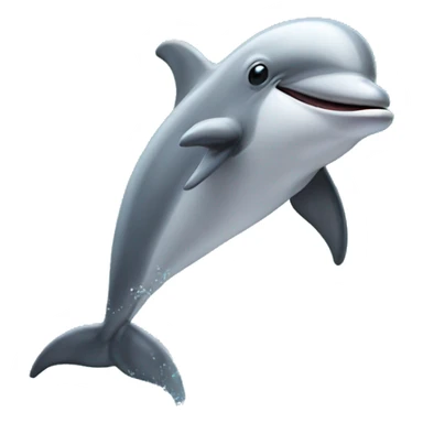 A dolphin tap dancing sticker