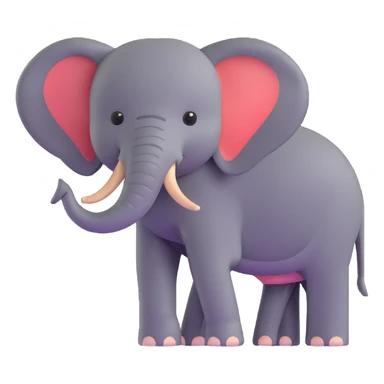 elephant sticker