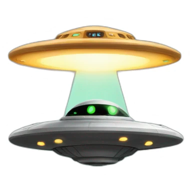 UFO and et sticker