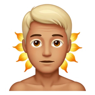 A man with aura sticker