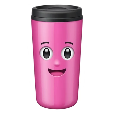 pink tumbler sticker
