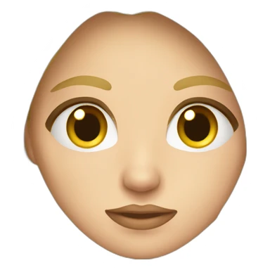 Persona rubia, pelo largo, ojos oscuros con anteojos sticker