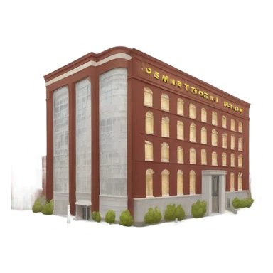  building with gym written on it sticker