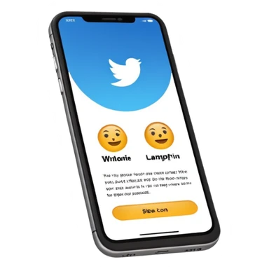 landingpage phone sticker