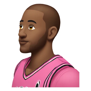 Pink air jordan sticker