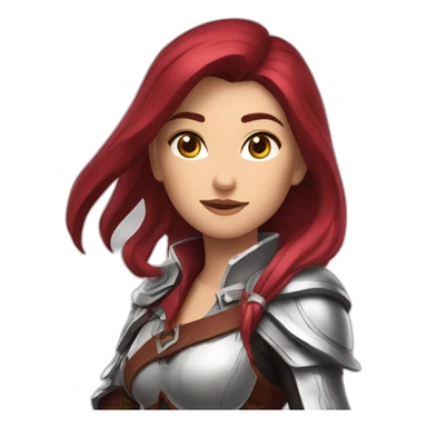 katarina league of légendes sticker
