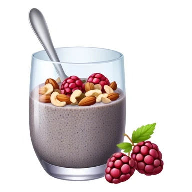 chia seed pudding sticker