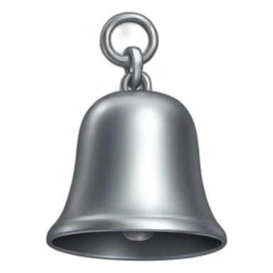 silver bell sticker