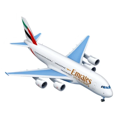 Самолет emirates  sticker