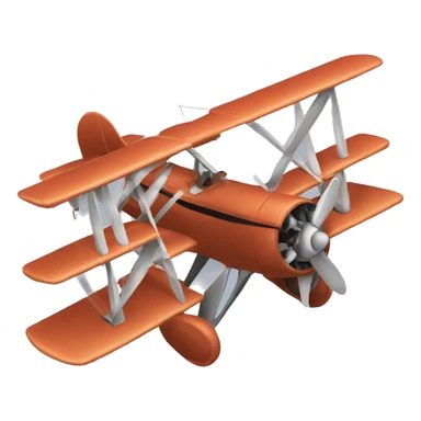 biplane sticker
