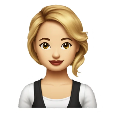 debby ryan smirking  sticker